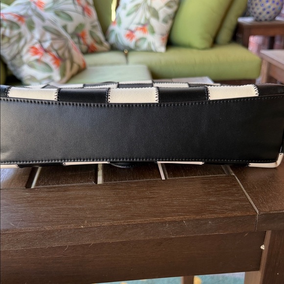 Coachtopia Alter/Ego Large Leather Slouchy Shoulder Bag in Checkerboard NWOT - Picture 5 of 6